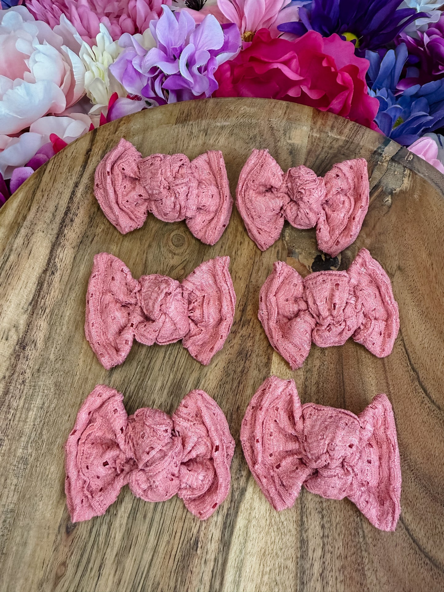 Sand Loop Lace Pink Piggies