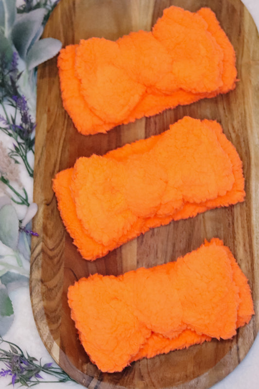 Electric Orange ⚡️ Knotted Headwrap