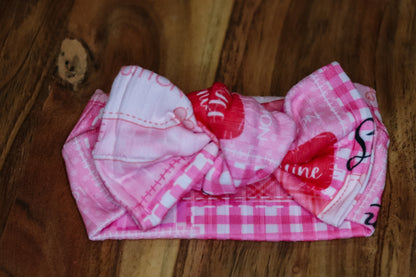 Boujee Valentine Knotted Headwrap