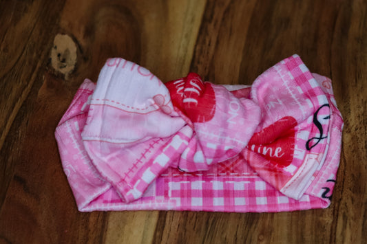 Boujee Valentine Knotted Headwrap