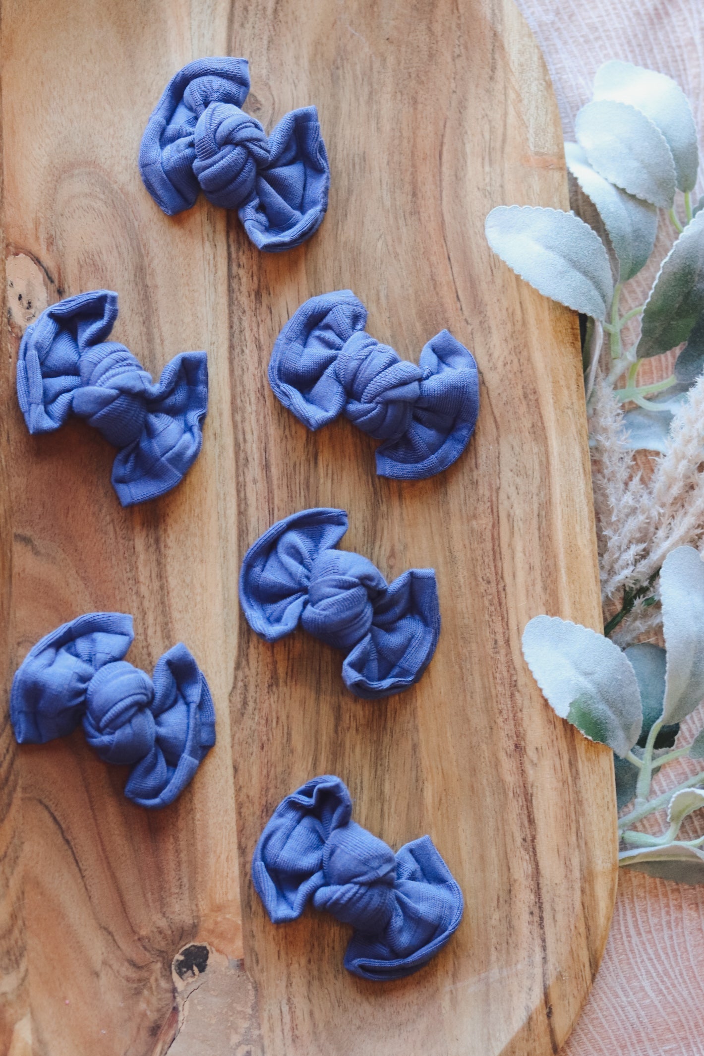Blue Monotoned check piggies