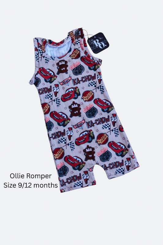 RTS Fast Car Ollie Romper